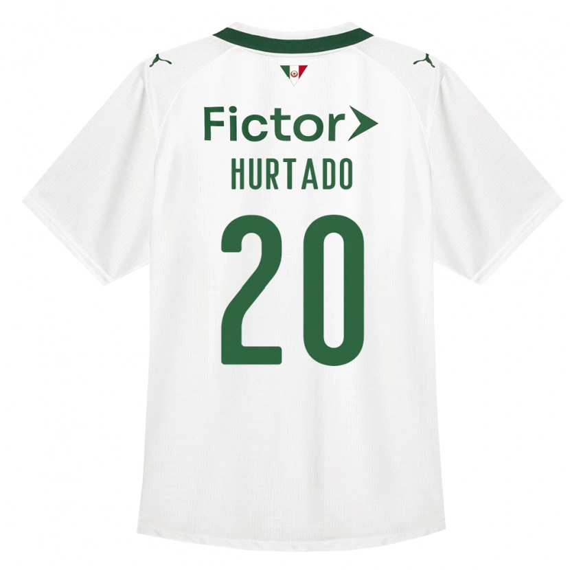 Danxen Mujer Camiseta Flavio Hurtado #20 Verde Blanco 2ª Equipación 2026/27 La Camisa