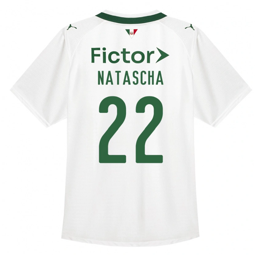 Danxen Mujer Camiseta Natascha #22 Verde Blanco 2ª Equipación 2026/27 La Camisa