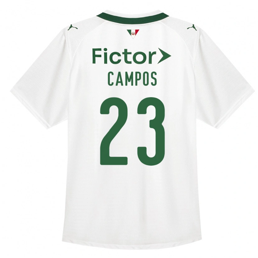 Danxen Mujer Camiseta Victor Campos #23 Verde Blanco 2ª Equipación 2026/27 La Camisa