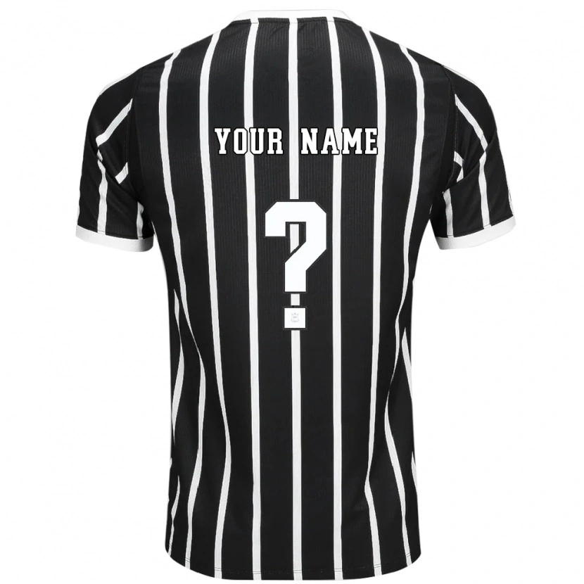 Danxen Mujer Camiseta Su Nombre #0 Negro Blanco Rojo 2ª Equipación 2026/27 La Camisa