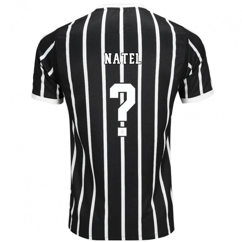 Danxen Mujer Camiseta Leo Natel #0 Negro Blanco Rojo 2ª Equipación 2026/27 La Camisa