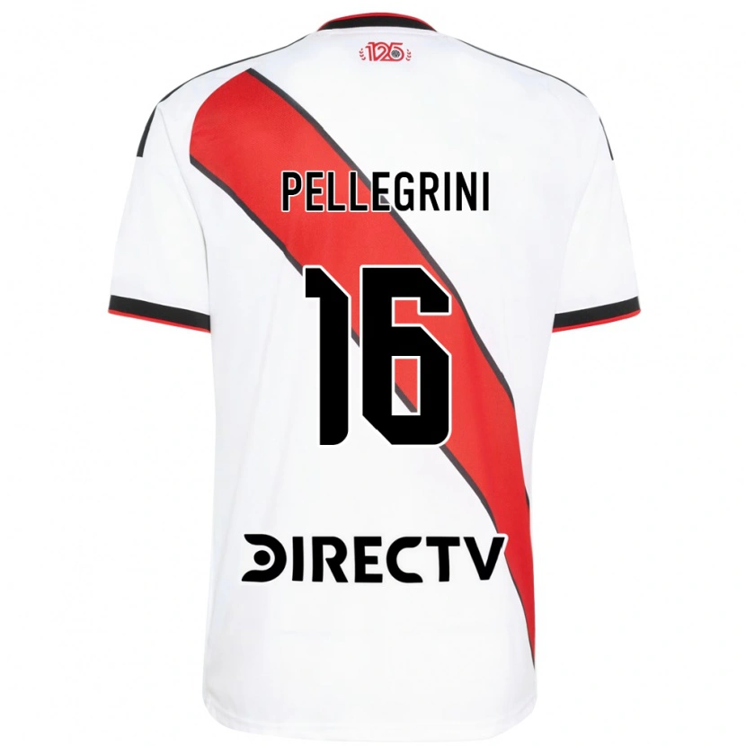 Danxen Niño Camiseta Thiago Pellegrini #16 Rojo Blanco Negro 1ª Equipación 2026/27 La Camisa