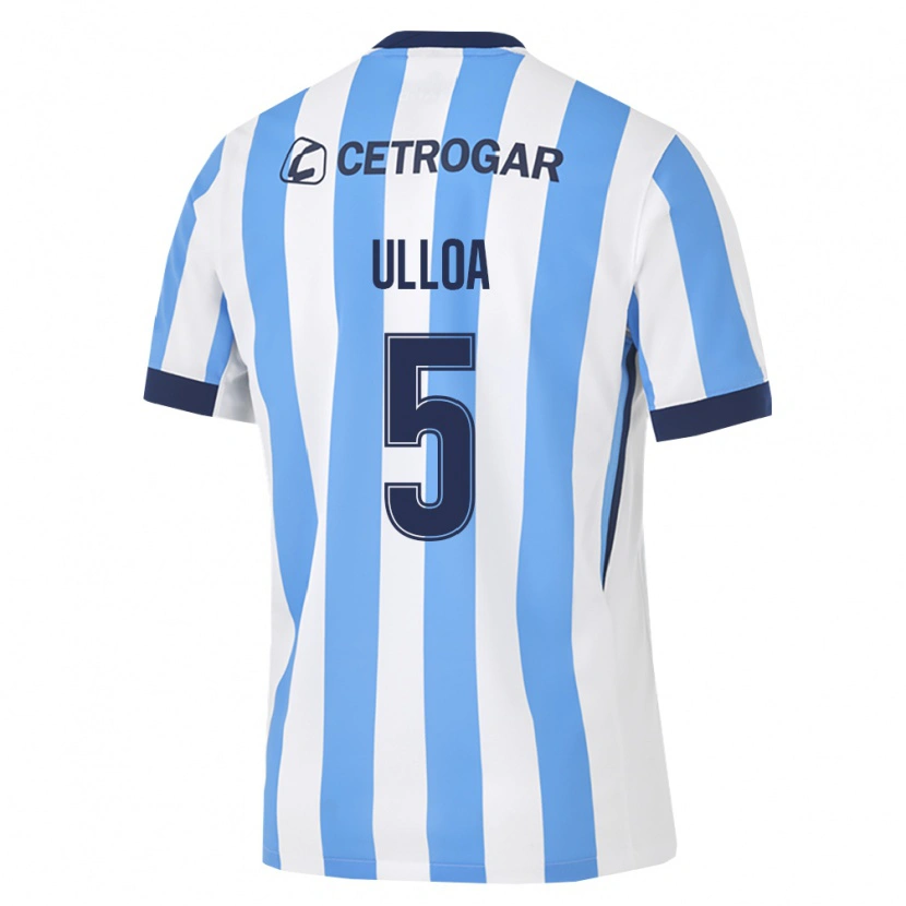 Danxen Niño Camiseta Camila Ulloa #5 Azul Claro Blanco Negro 1ª Equipación 2026/27 La Camisa