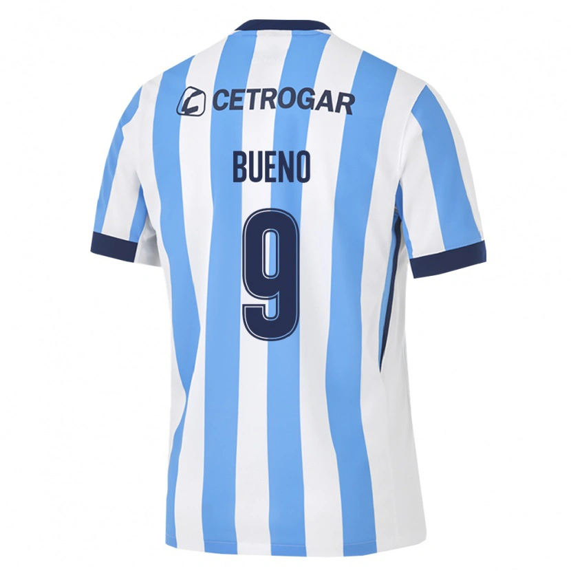 Danxen Niño Camiseta Rocío Bueno #9 Azul Claro Blanco Negro 1ª Equipación 2026/27 La Camisa