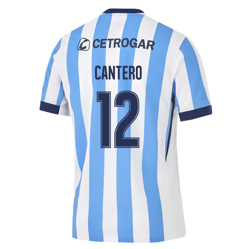 Danxen Niño Camiseta Milton Cantero #12 Azul Claro Blanco Negro 1ª Equipación 2026/27 La Camisa