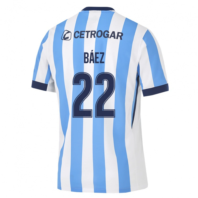 Danxen Niño Camiseta Santino Báez #22 Azul Claro Blanco Negro 1ª Equipación 2026/27 La Camisa