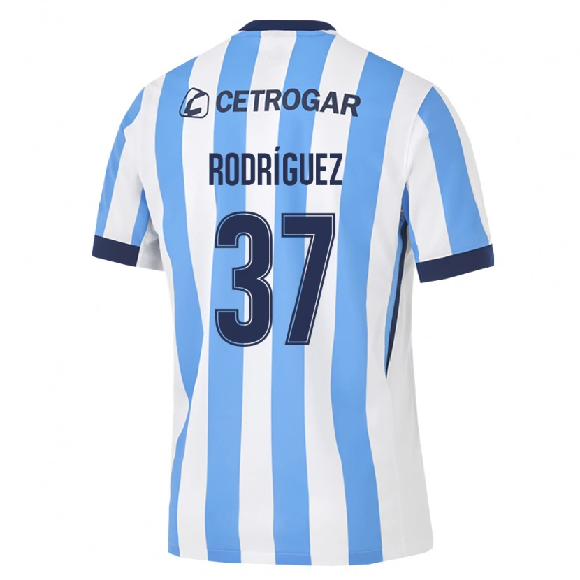 Danxen Niño Camiseta Baltasar Rodríguez #37 Azul Claro Blanco Negro 1ª Equipación 2026/27 La Camisa