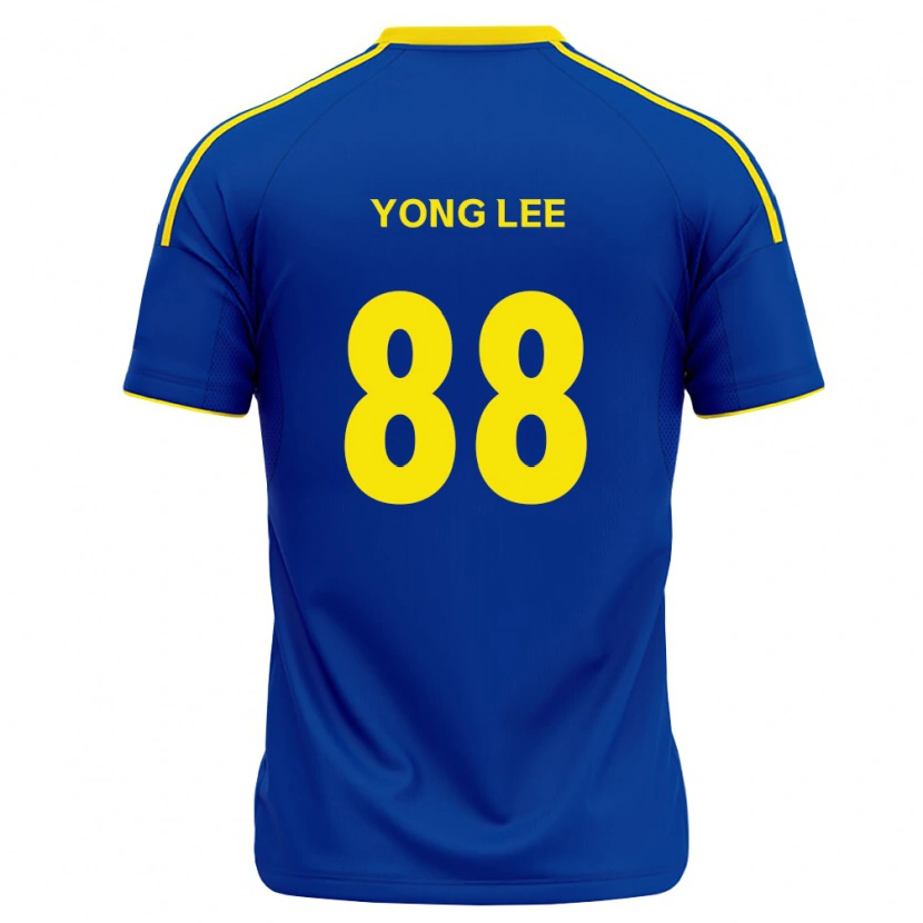 Danxen Niño Camiseta Yong Lee #88 Azul Real Amarillo 1ª Equipación 2026/27 La Camisa