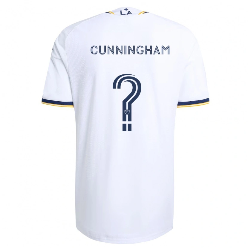 Danxen Niño Camiseta Joaquin Cunningham #0 Azul Amarillo Y Blanco 1ª Equipación 2026/27 La Camisa