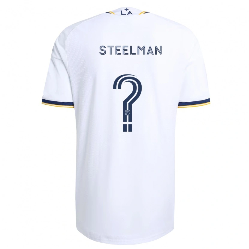 Danxen Niño Camiseta Maximus Steelman #0 Azul Amarillo Y Blanco 1ª Equipación 2026/27 La Camisa
