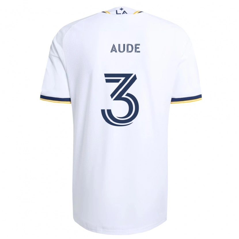 Danxen Niño Camiseta Julián Aude #3 Azul Amarillo Y Blanco 1ª Equipación 2026/27 La Camisa