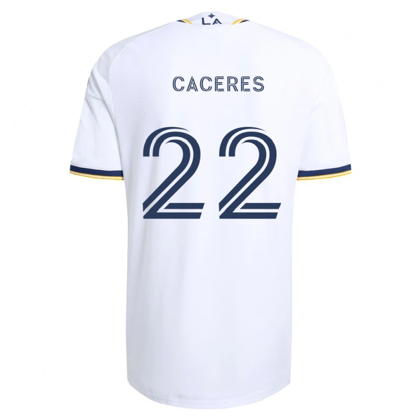 Danxen Niño Camiseta Martín Cáceres #22 Azul Amarillo Y Blanco 1ª Equipación 2026/27 La Camisa