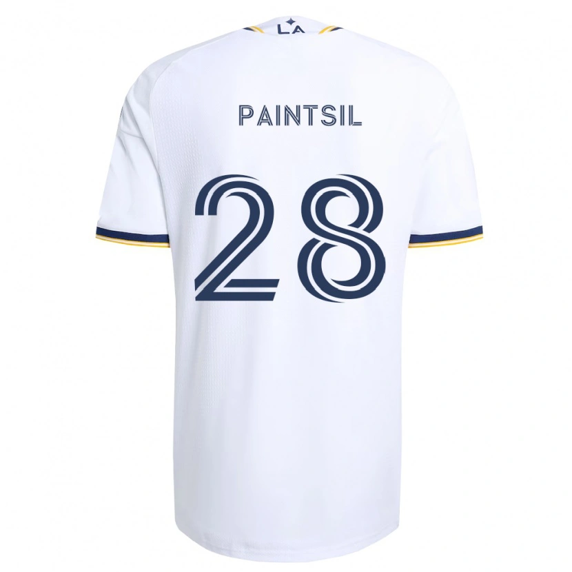 Danxen Niño Camiseta Joseph Paintsil #28 Azul Amarillo Y Blanco 1ª Equipación 2026/27 La Camisa