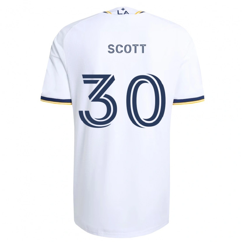Danxen Niño Camiseta Brady Scott #30 Azul Amarillo Y Blanco 1ª Equipación 2026/27 La Camisa