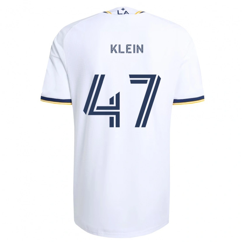Danxen Niño Camiseta Carson Klein #47 Azul Amarillo Y Blanco 1ª Equipación 2026/27 La Camisa