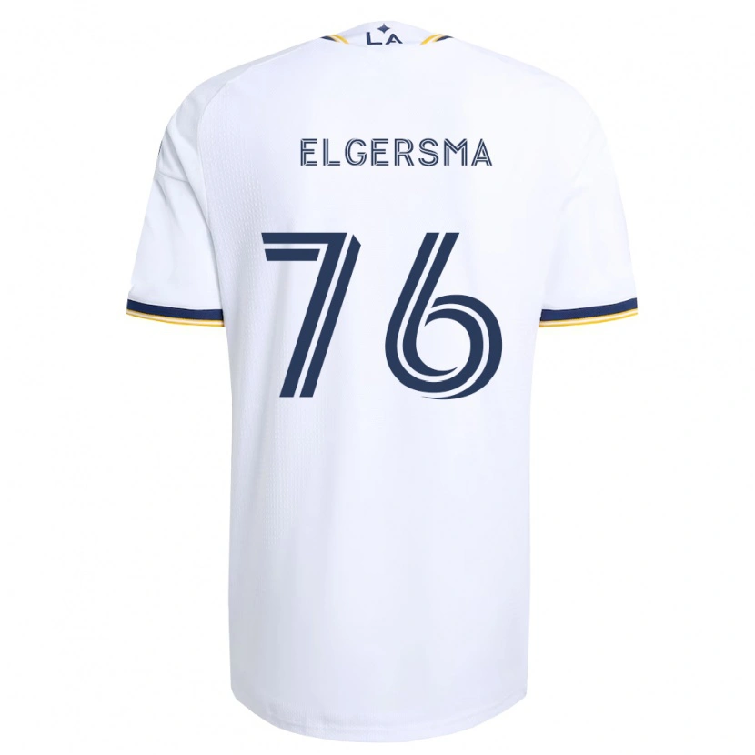 Danxen Niño Camiseta Troy Elgersma #76 Azul Amarillo Y Blanco 1ª Equipación 2026/27 La Camisa