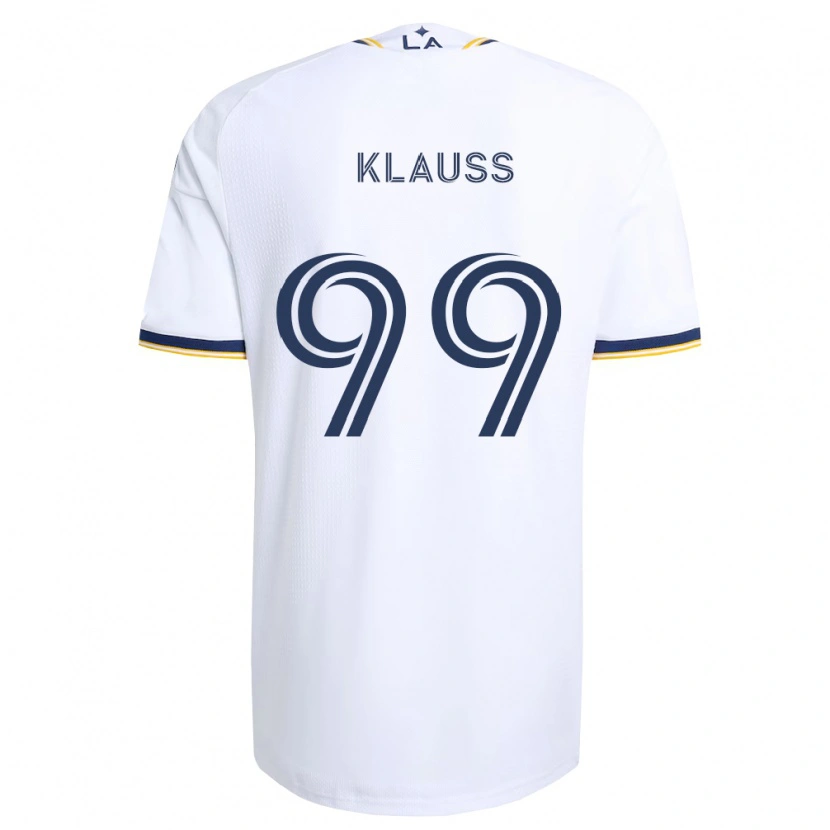 Danxen Niño Camiseta João Klauss #99 Azul Amarillo Y Blanco 1ª Equipación 2026/27 La Camisa