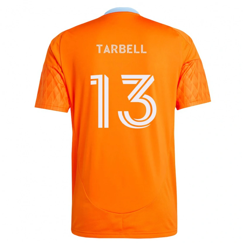 Danxen Niño Camiseta Andrew Tarbell #13 Naranja Blanco 1ª Equipación 2026/27 La Camisa