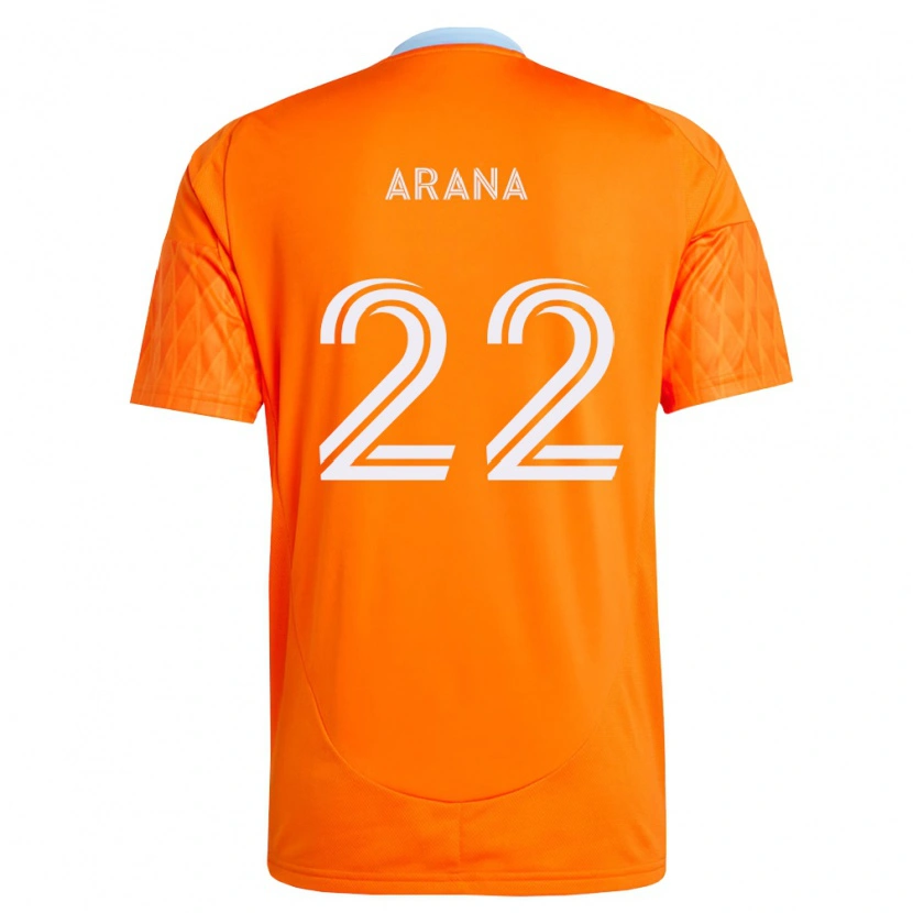 Danxen Niño Camiseta Matthew Arana #22 Naranja Blanco 1ª Equipación 2026/27 La Camisa