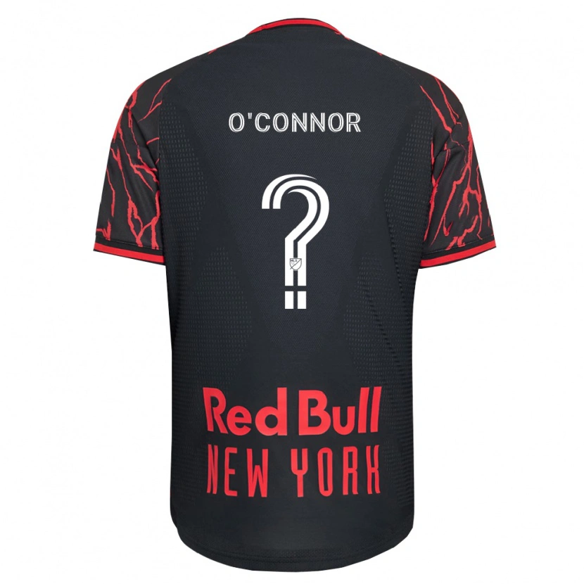 Danxen Niño Camiseta Aidan O'connor #0 Rojo Negro Blanco 1ª Equipación 2026/27 La Camisa