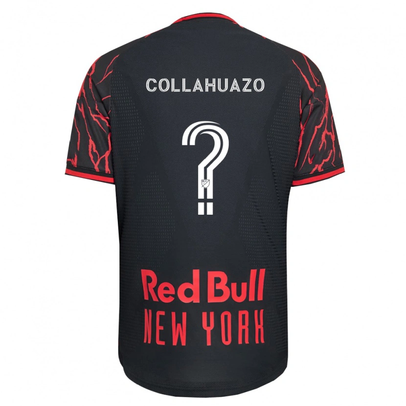 Danxen Niño Camiseta Jair Collahuazo #0 Rojo Negro Blanco 1ª Equipación 2026/27 La Camisa