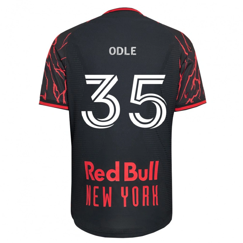 Danxen Niño Camiseta Dallas Odle #35 Rojo Negro Blanco 1ª Equipación 2026/27 La Camisa