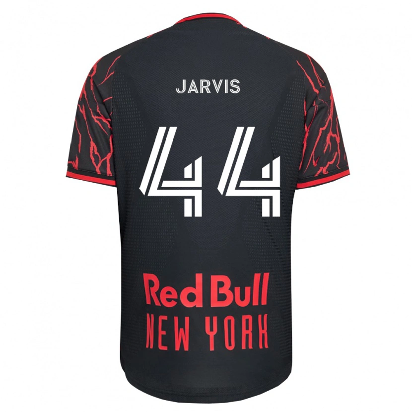 Danxen Niño Camiseta Aiden Jarvis #44 Rojo Negro Blanco 1ª Equipación 2026/27 La Camisa