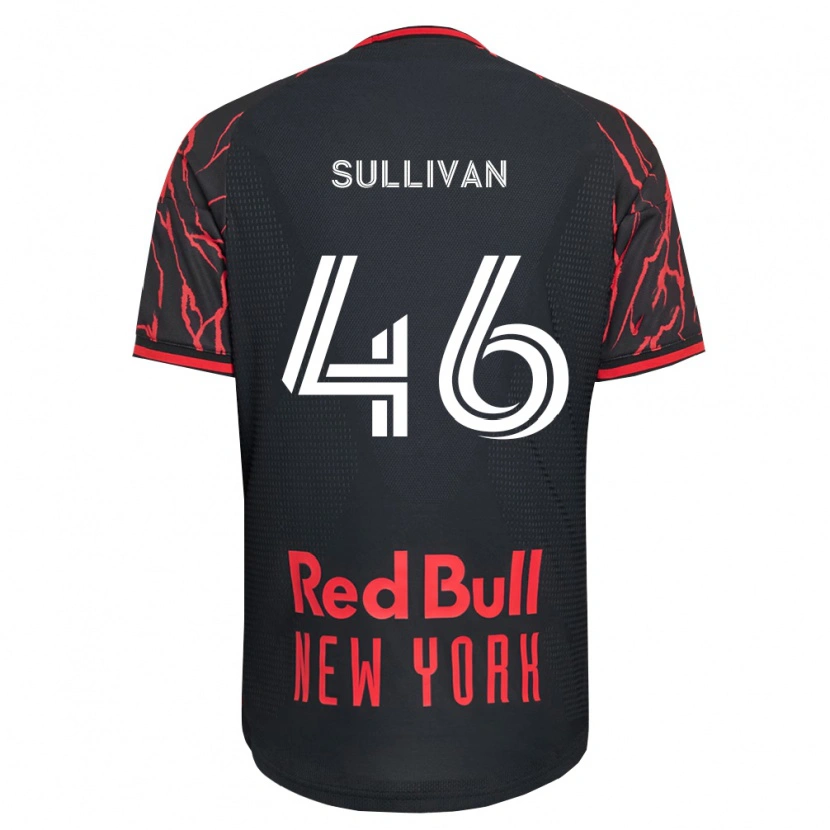 Danxen Niño Camiseta Dylan Sullivan #46 Rojo Negro Blanco 1ª Equipación 2026/27 La Camisa
