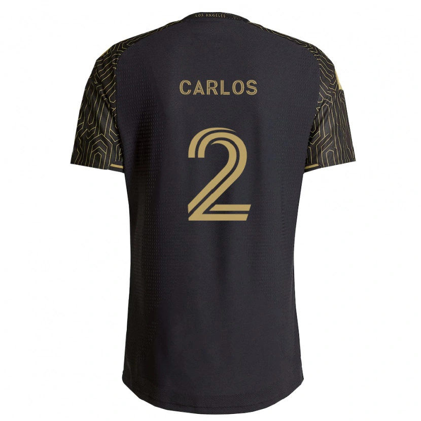 Danxen Niño Camiseta Aidan Carlos #2 Marrón Negro 1ª Equipación 2026/27 La Camisa