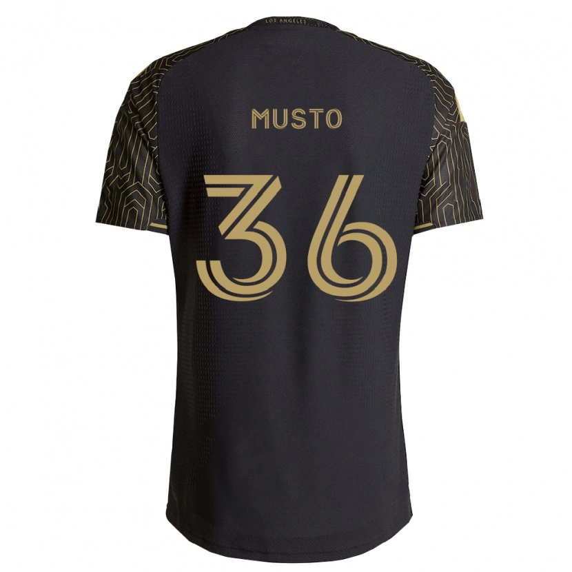 Danxen Niño Camiseta Tommy Musto #36 Marrón Negro 1ª Equipación 2026/27 La Camisa