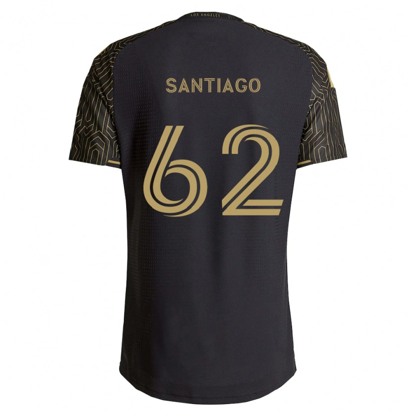 Danxen Niño Camiseta Joshua Santiago #62 Marrón Negro 1ª Equipación 2026/27 La Camisa