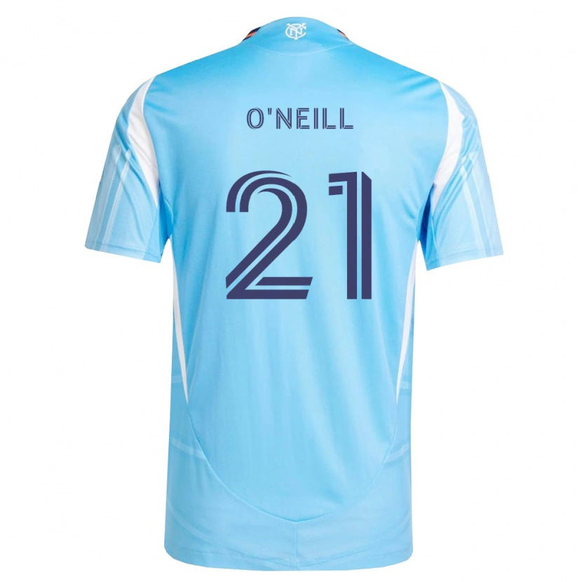 Danxen Niño Camiseta Aiden O'neill #21 Azul Cielo Blanco 1ª Equipación 2026/27 La Camisa