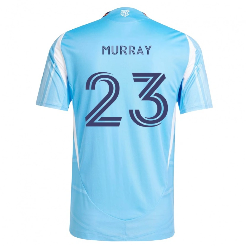 Danxen Niño Camiseta Max Murray #23 Azul Cielo Blanco 1ª Equipación 2026/27 La Camisa