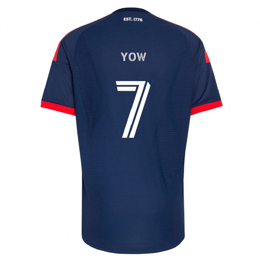 Danxen Niño Camiseta Griffin Yow #7 Azul Real Rojo Blanco 1ª Equipación 2026/27 La Camisa