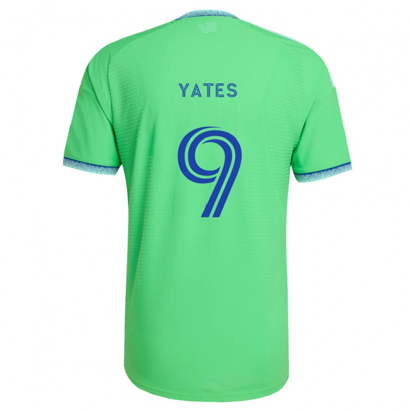 Danxen Niño Camiseta Summer Yates #9 Verde Azul Claro 1ª Equipación 2026/27 La Camisa