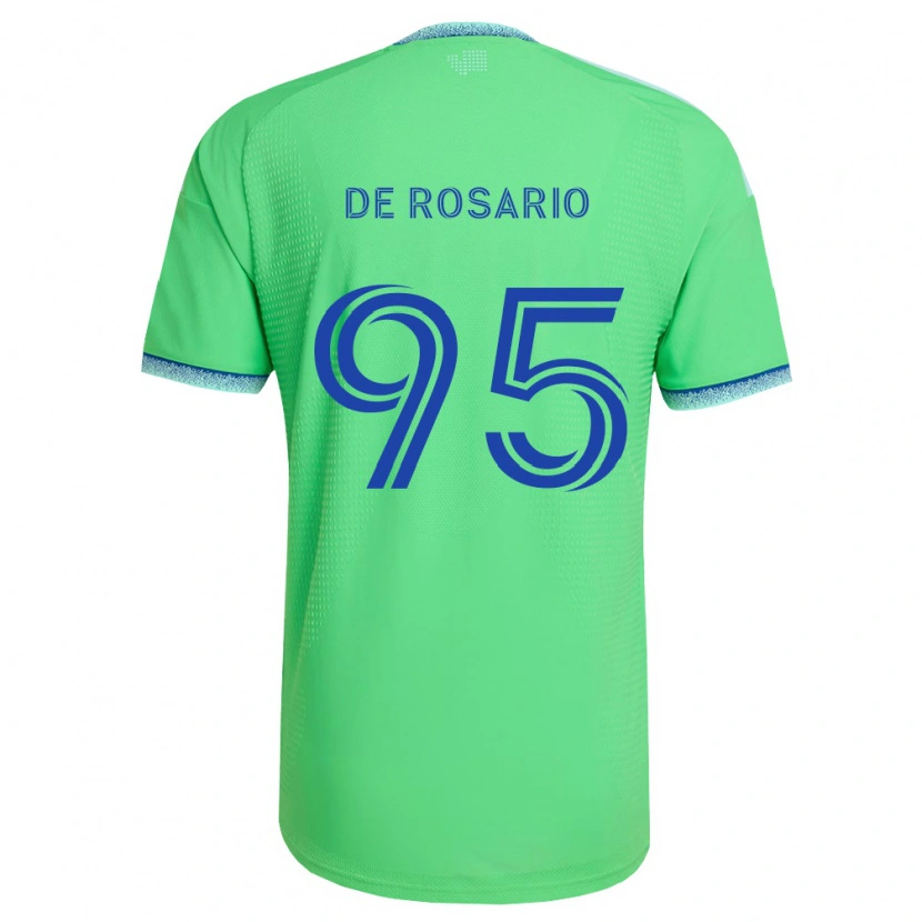 Danxen Niño Camiseta Osaze De Rosario #95 Verde Azul Claro 1ª Equipación 2026/27 La Camisa