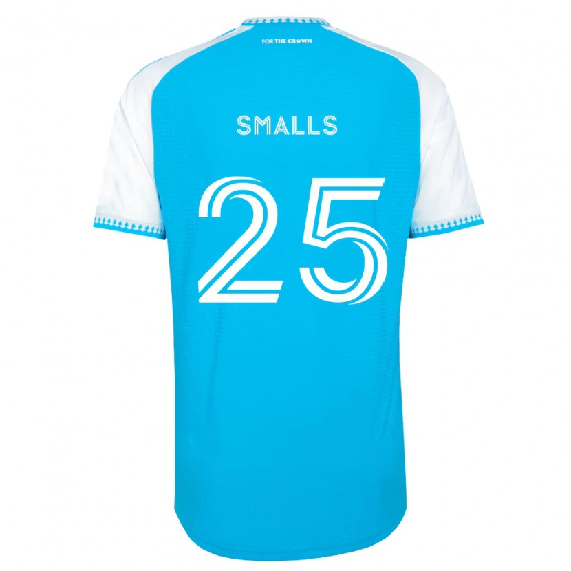 Danxen Niño Camiseta Tyger Smalls #25 Azul Cielo Blanco Negro 1ª Equipación 2026/27 La Camisa