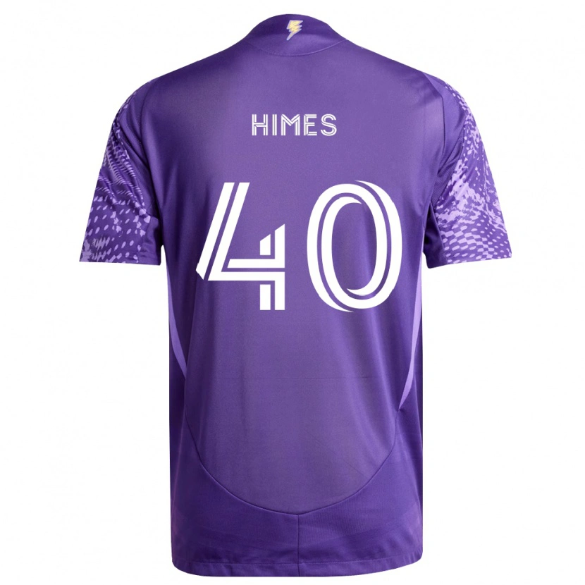 Danxen Niño Camiseta Tristan Himes #40 Morado Blanco 1ª Equipación 2026/27 La Camisa