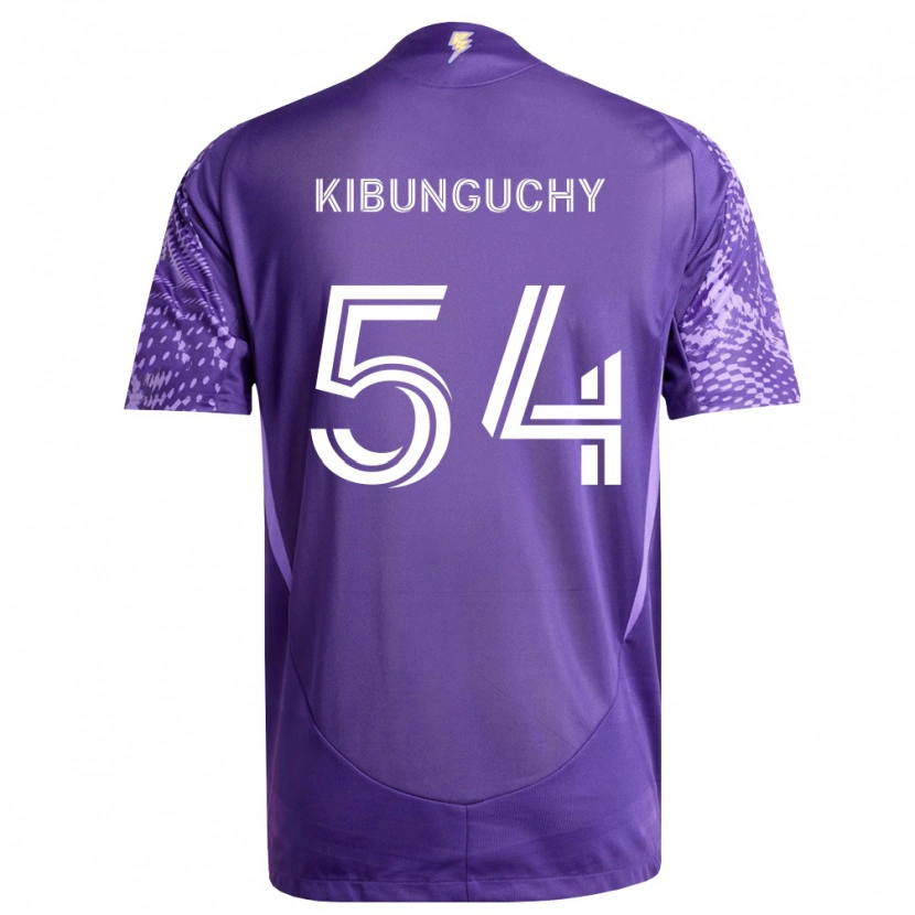 Danxen Niño Camiseta Nabi Kibunguchy #54 Morado Blanco 1ª Equipación 2026/27 La Camisa