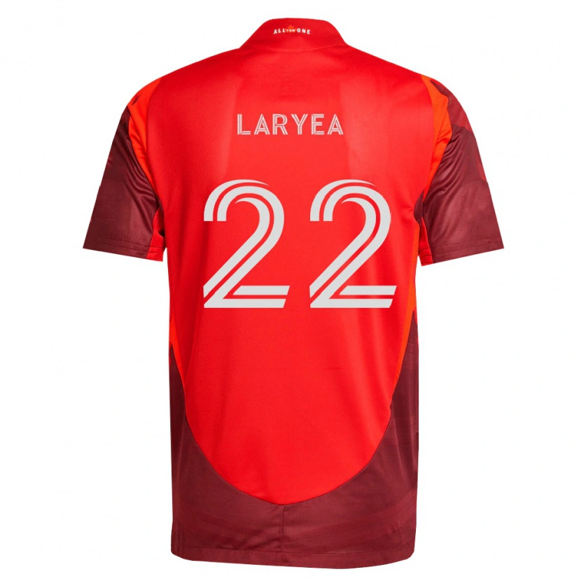 Danxen Niño Camiseta Richie Laryea #22 Rojo Borgoña 1ª Equipación 2026/27 La Camisa