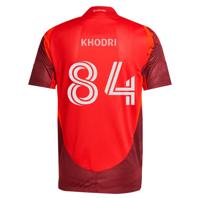 Danxen Niño Camiseta Elias Khodri #84 Rojo Borgoña 1ª Equipación 2026/27 La Camisa