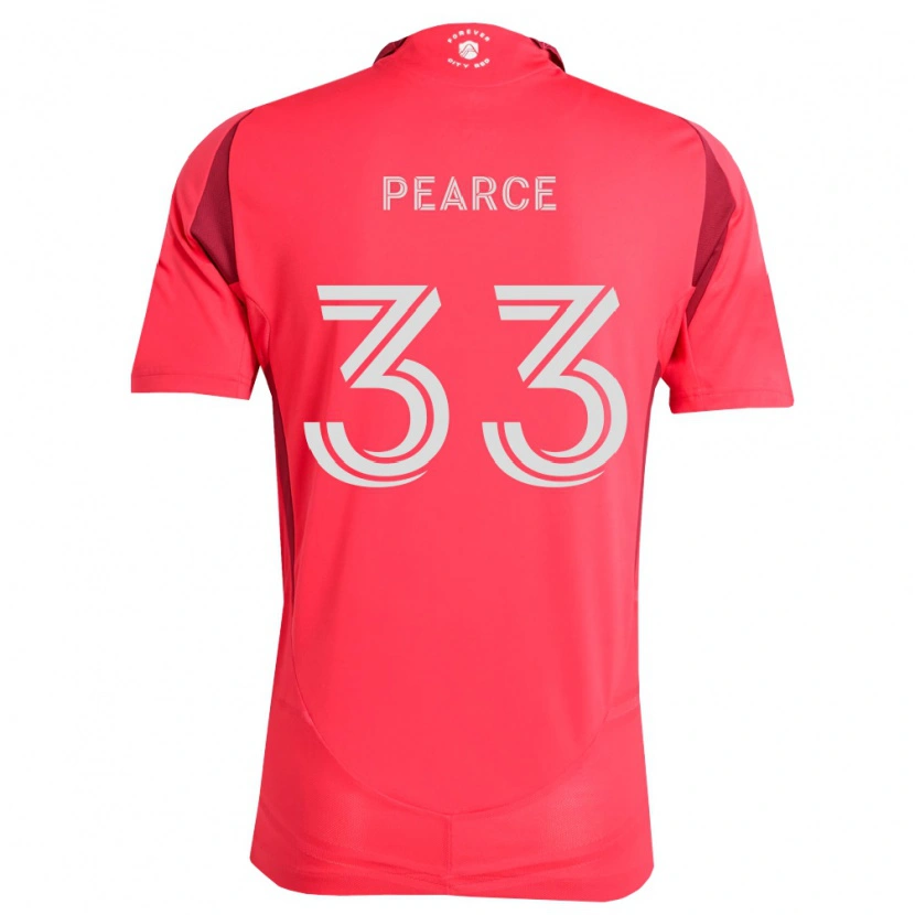 Danxen Niño Camiseta Tyson Pearce #33 Magenta Blanco 1ª Equipación 2026/27 La Camisa