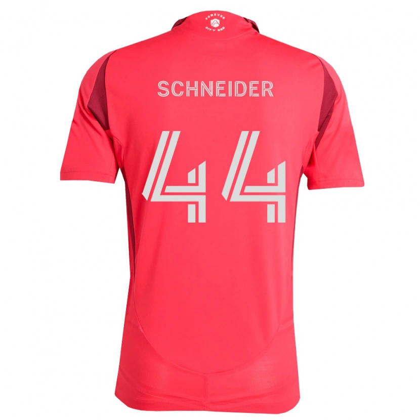 Danxen Niño Camiseta Max Schneider #44 Magenta Blanco 1ª Equipación 2026/27 La Camisa