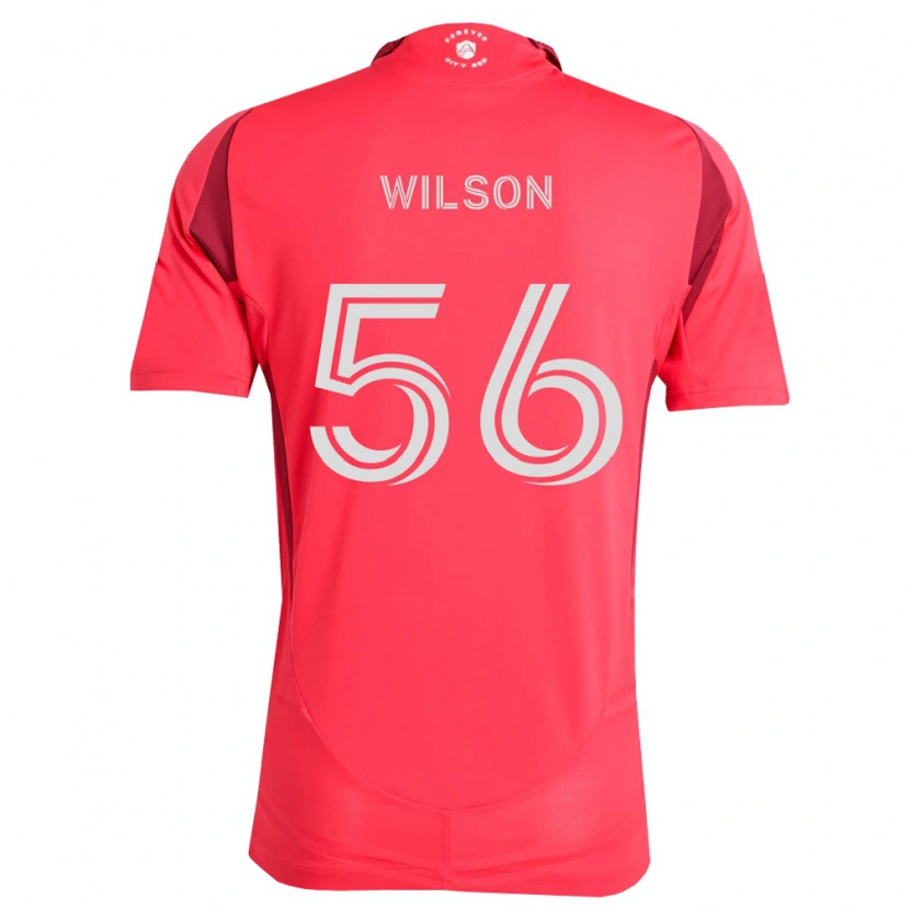 Danxen Niño Camiseta Blake Wilson #56 Magenta Blanco 1ª Equipación 2026/27 La Camisa
