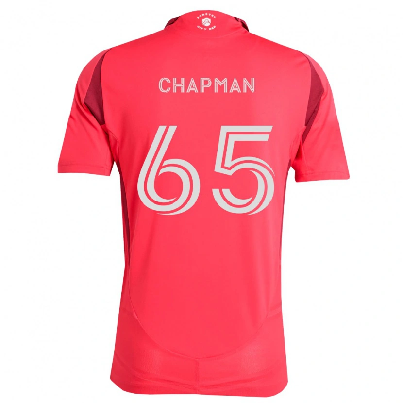 Danxen Niño Camiseta Owen Chapman #65 Magenta Blanco 1ª Equipación 2026/27 La Camisa