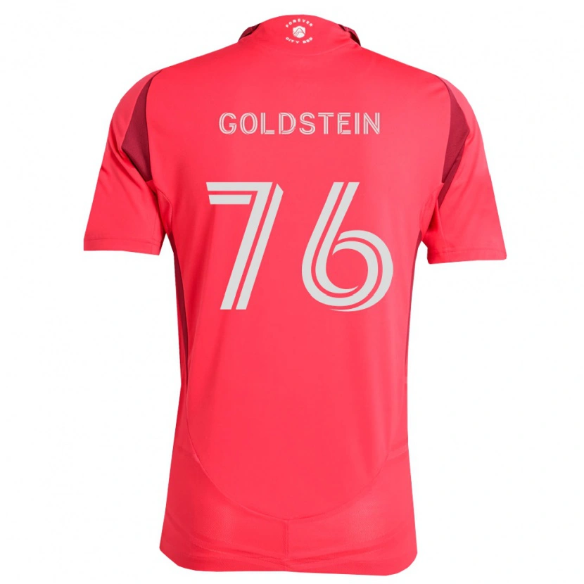 Danxen Niño Camiseta Sam Goldstein #76 Magenta Blanco 1ª Equipación 2026/27 La Camisa