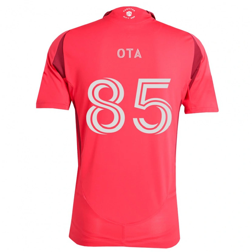 Danxen Niño Camiseta Yuichiro Ota #85 Magenta Blanco 1ª Equipación 2026/27 La Camisa