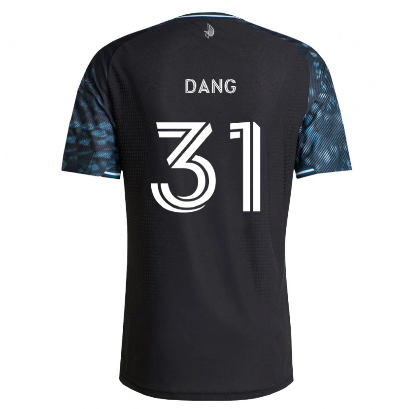 Danxen Niño Camiseta Nick Dang #31 Negro Blanco 1ª Equipación 2026/27 La Camisa