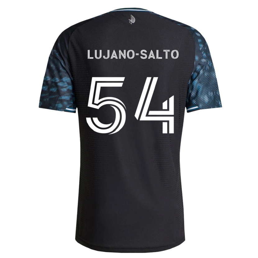 Danxen Niño Camiseta Ramon Lujano-Salto #54 Negro Blanco 1ª Equipación 2026/27 La Camisa