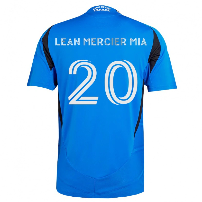 Danxen Niño Camiseta Mc Lean Mercier Mia #20 Azul Blanco Negro 1ª Equipación 2026/27 La Camisa